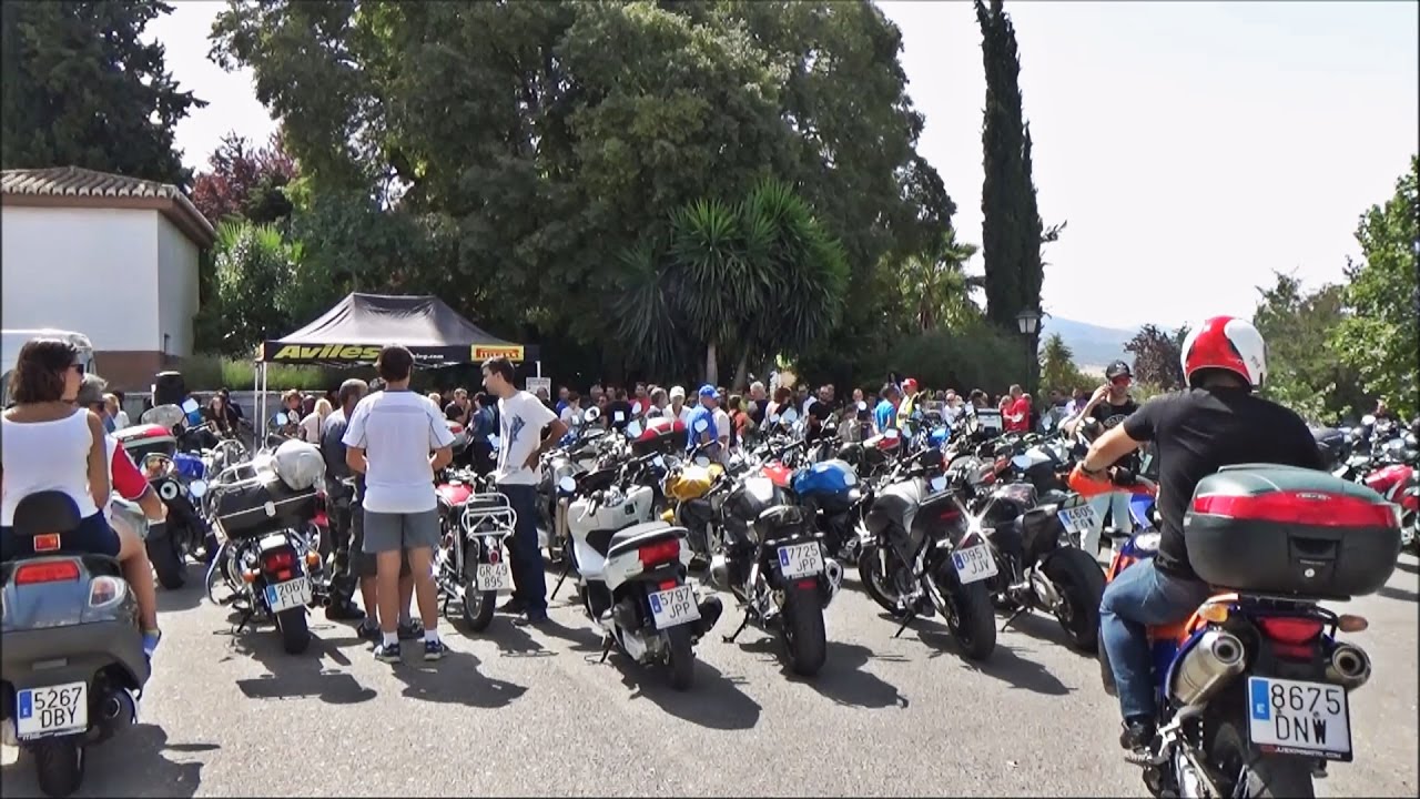 Concentración de motos en Huétor Vega (14 de agosto de 2016). Retrofilm.