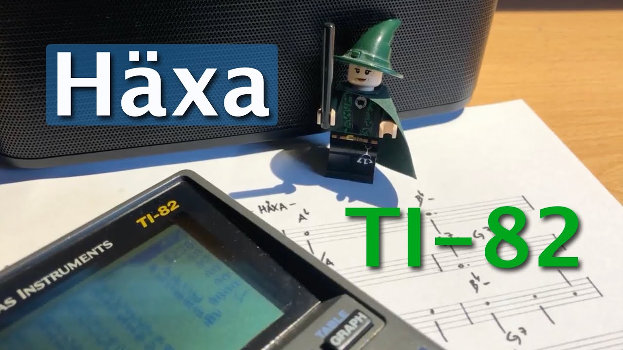 Calculator Chiptune Jazz: TI-82 HoustonTracker - H&auml;xa