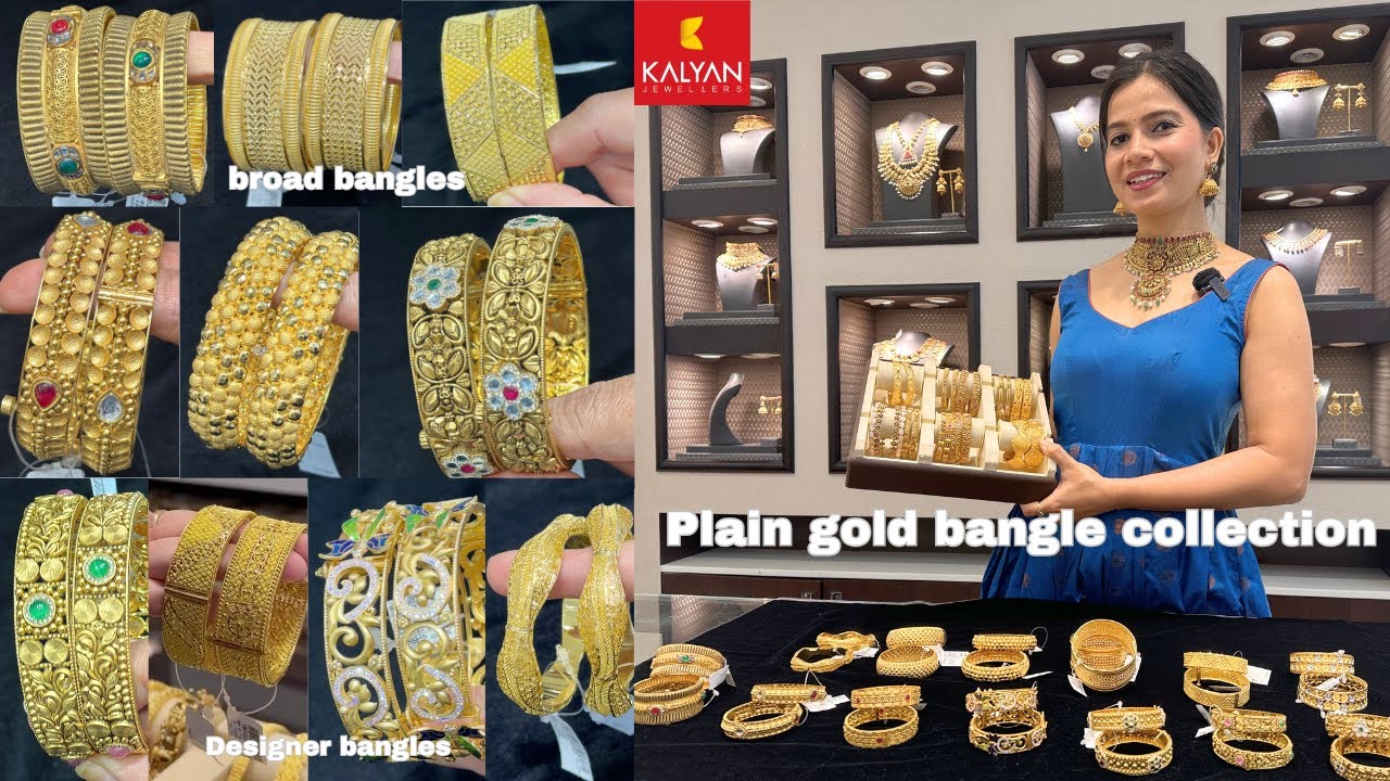 Коллекция изысканных золотых браслетов Kalyan Jewellers | Ювелирные изделия Kalyan Jewellers | Об...