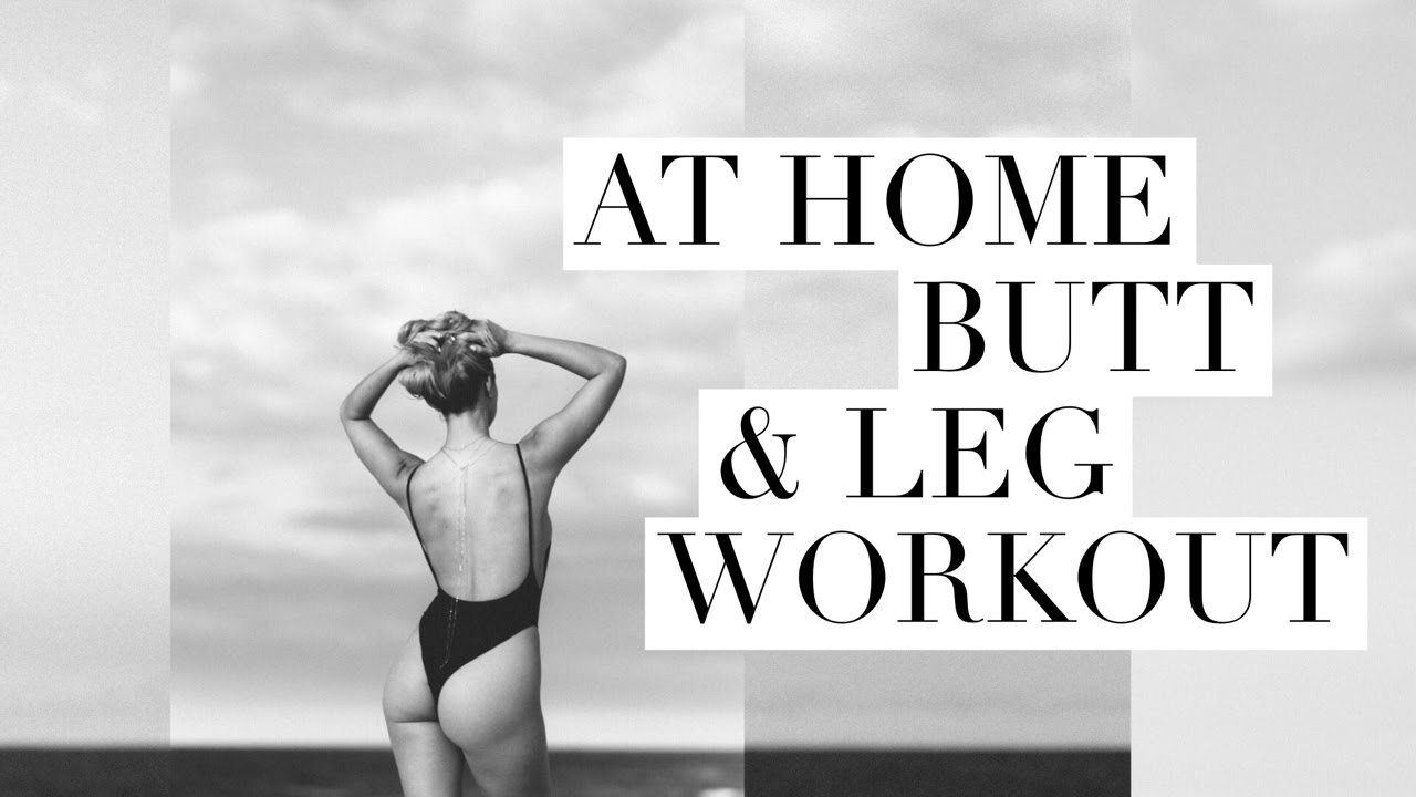At Home Leg and Butt Workout - Exercise Band | Aja Dang