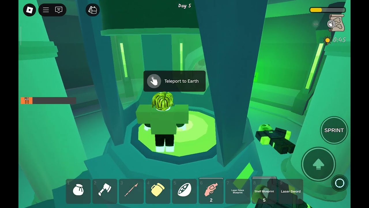 Raiding Alien mothership