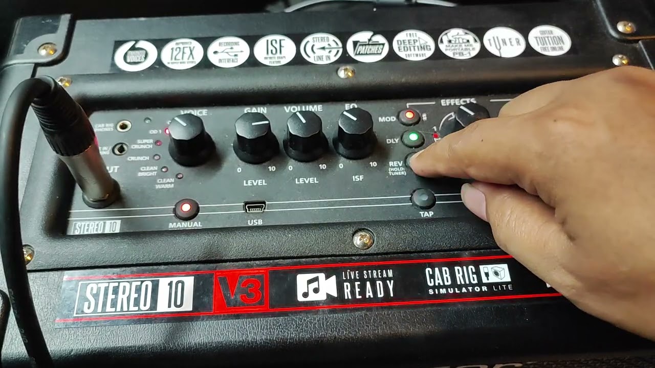 TUTORIAL CARA SETTING AMPLI BLACKSTAR ID CORE 10