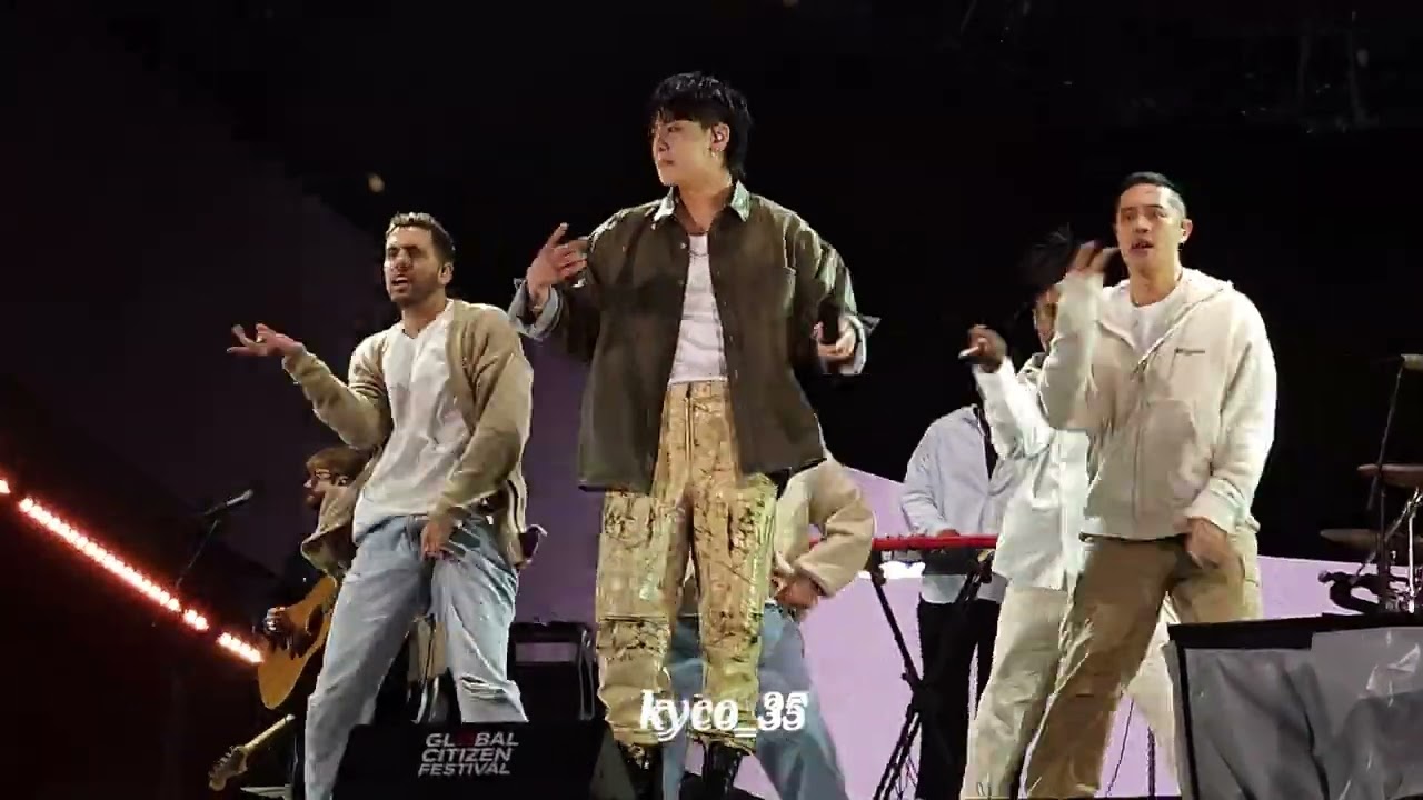 Jungkook - Seven (feat. Latto) / Global Citizen Festival 2023 정국 방탄소년단