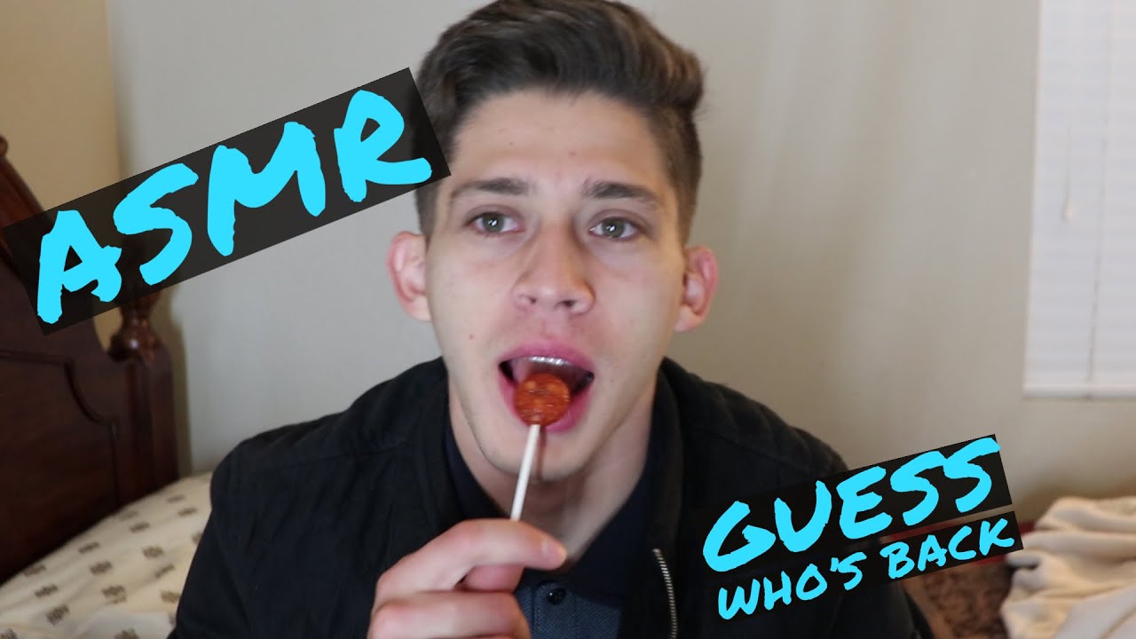 [ASMR] whisper ramble and candy eating sounds :D
