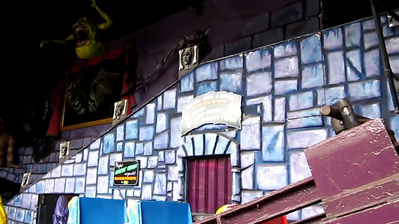 GHOST TRAIN-The Ghost Train at Blackpool Pleasure Beach