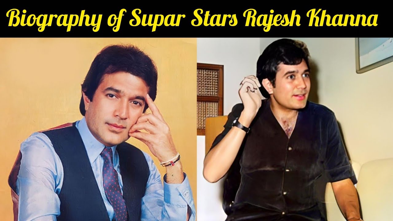 Biography of Supar Stars Rajesh Khanna #youtube #motivational #suparstar #viral #trending 