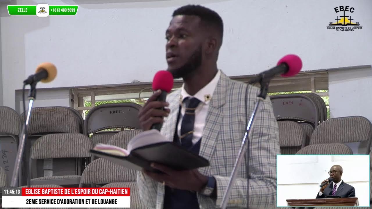 2eme Service D'Adoration et de Louange, Dimanche 1 Fevrier 2026.