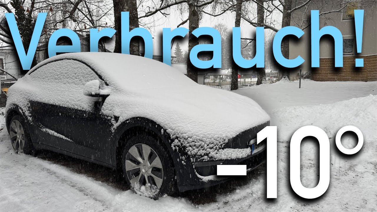 Verbrauch Elektroauto bei klirrender Kälte (-10 Grad)