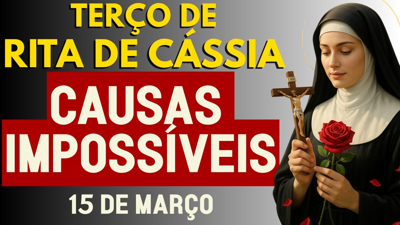 HOJE REZE COM FÉ! TERÇO DE SANTA RITA PARA CAUSAS MUITO DIFÍCEIS VEJA MILAGRES NESSE DIA
