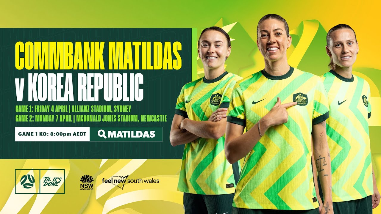 CommBank Matildas v Korea Republic | International Friendly #1