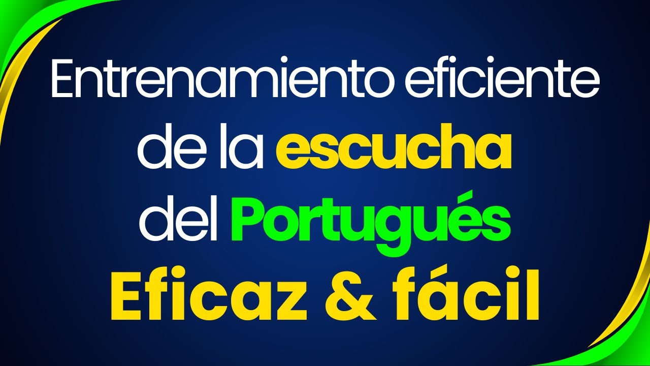 Conversación Real para Aprender Portugués y Español | Habla con Fluidez y Confianza