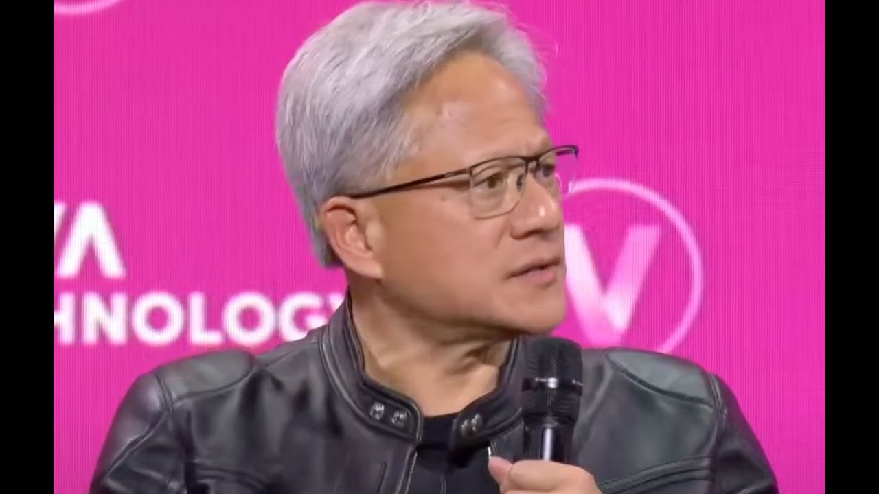 Jensen Huang, Macron,  & Mistral AI: Building Europe's AI Sovereignty - Vivatech Paris 25