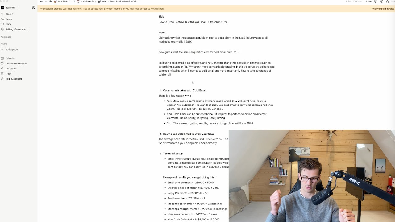 How To Scale Your SaaS MRR Using Cold Email Outreach