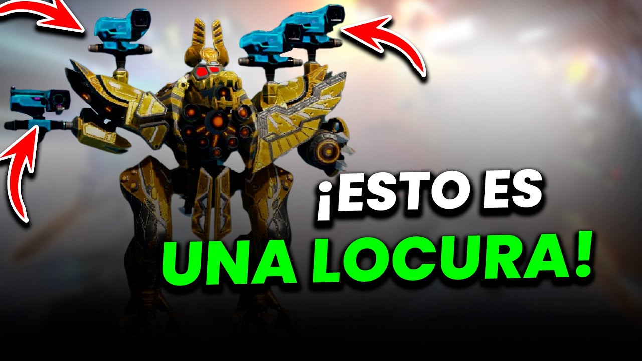 ¡DESTRUYE TODO EL META ACTUAL! Ammit con Pow y Bash War Robots WR