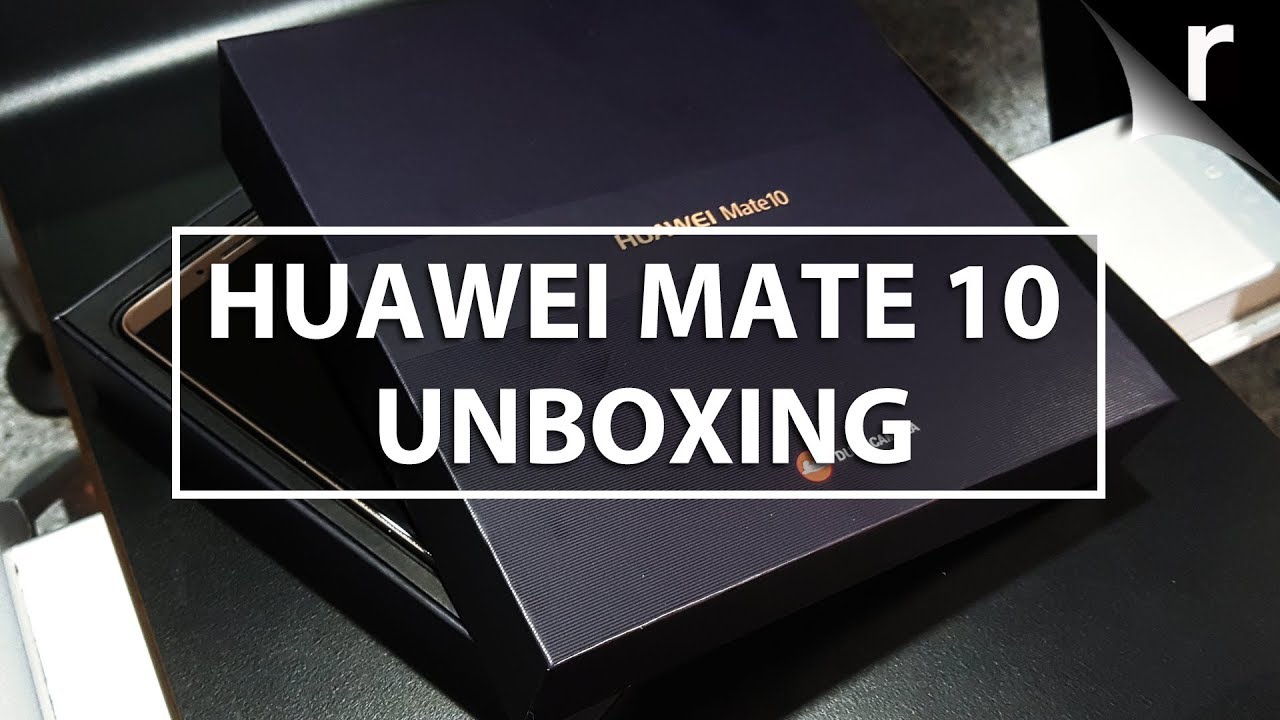Huawei Mate 10 Unboxing, Setup & Hands-on Review