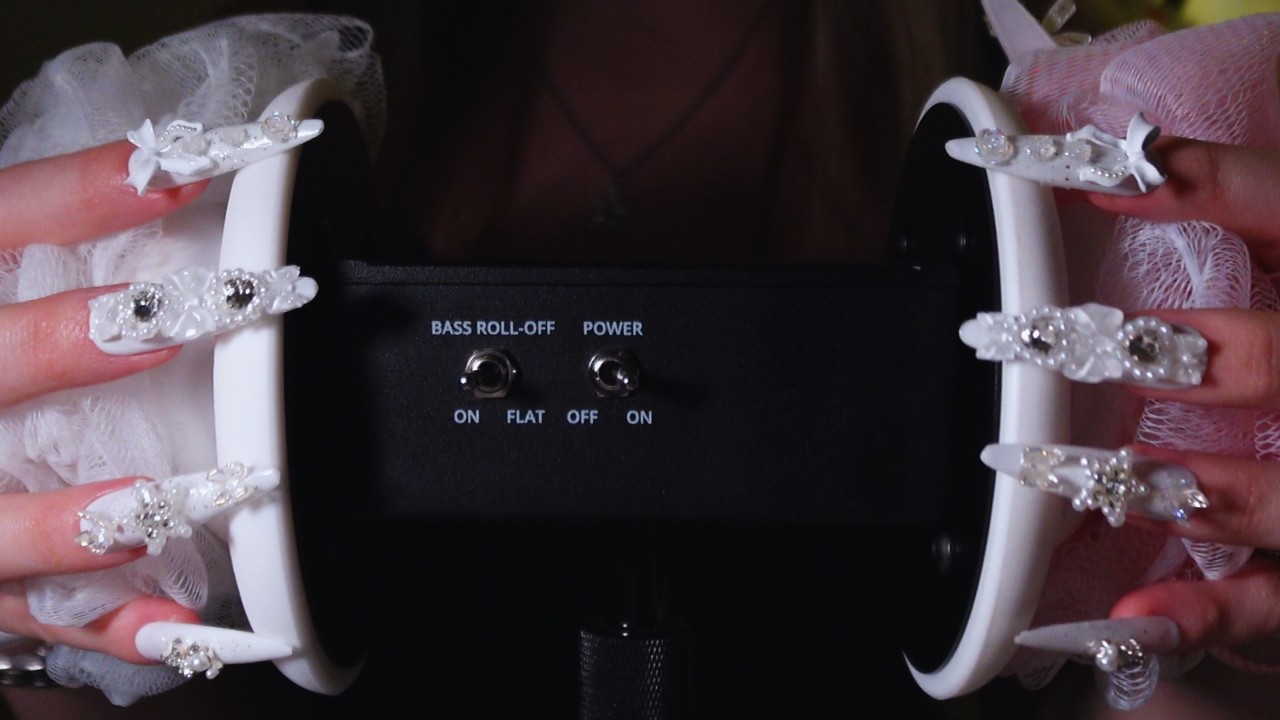 ASMR 1 hour binaural ear tingles for a deep sleep 🎧 (no talking)