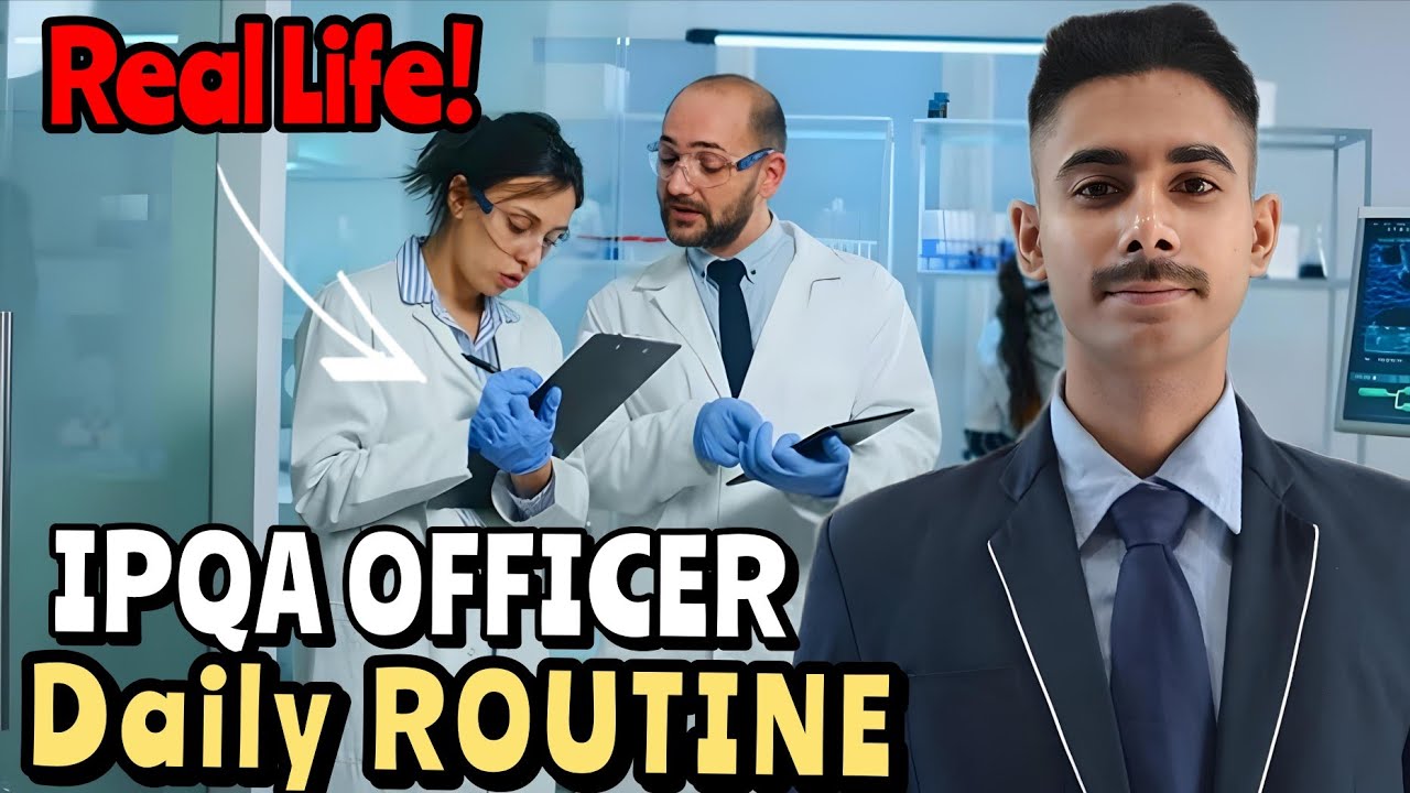 IPQA Officer Routine | Pharma Work Pressure, Tasks & Responsibility