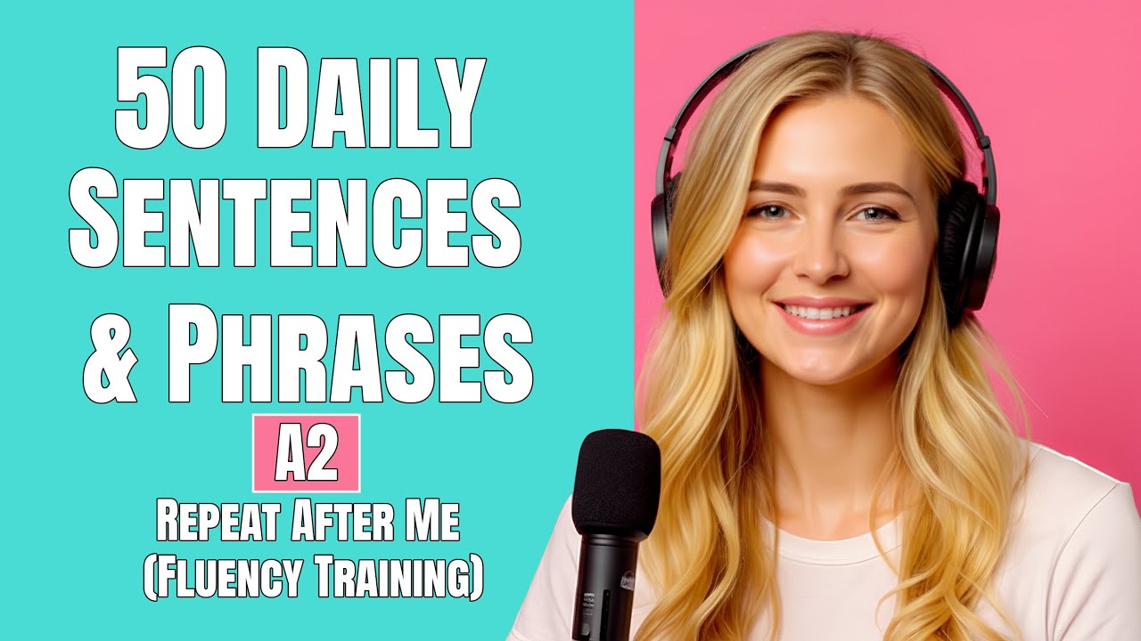 50 DAILY Sentences & Phrases! Advanced Shadowing Practice to Speak English Without Thinking Podcast