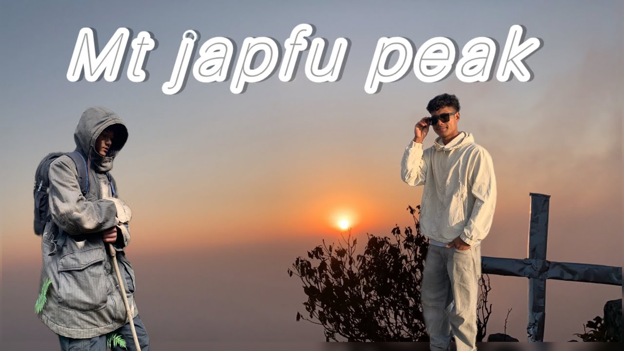 Mt japfu second highest peak in Nagaland khonima state ￼10,000ft 