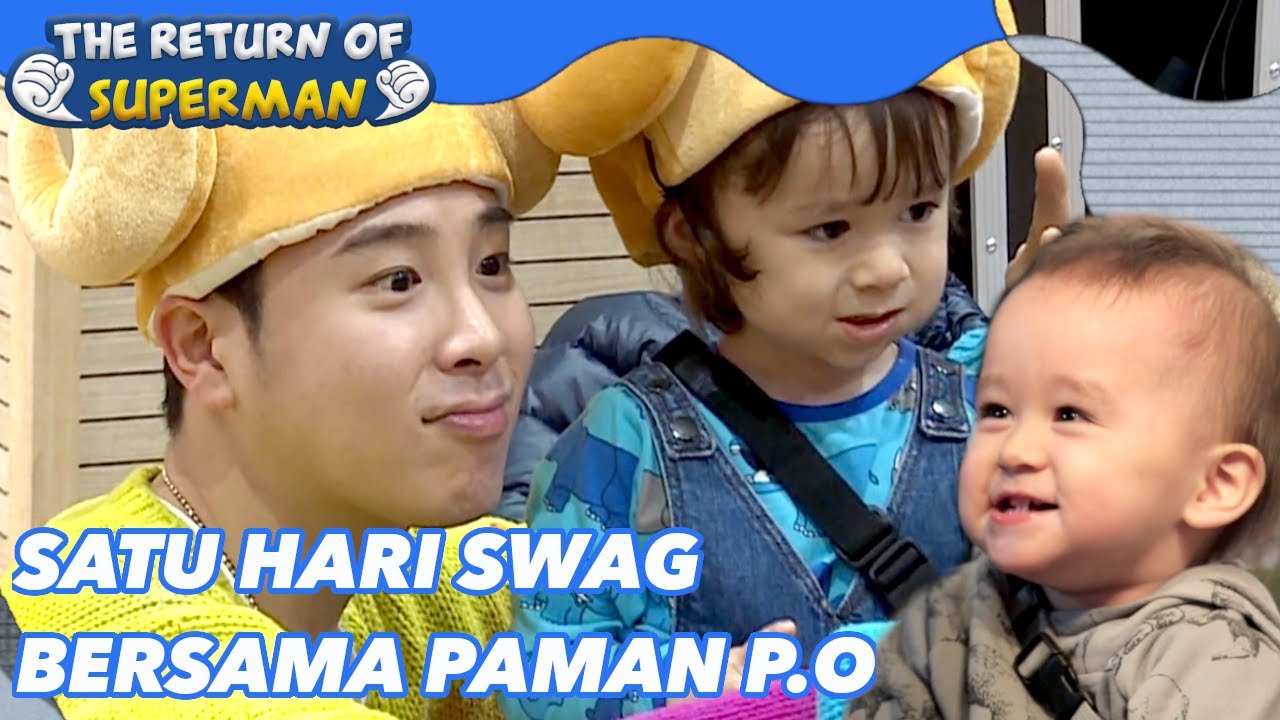 Satu Hari SWAG~ Bersama Paman P.O |Nostalgia Superman|SUB INDO/ENG|190413 Siaran KBS WORLD TV|