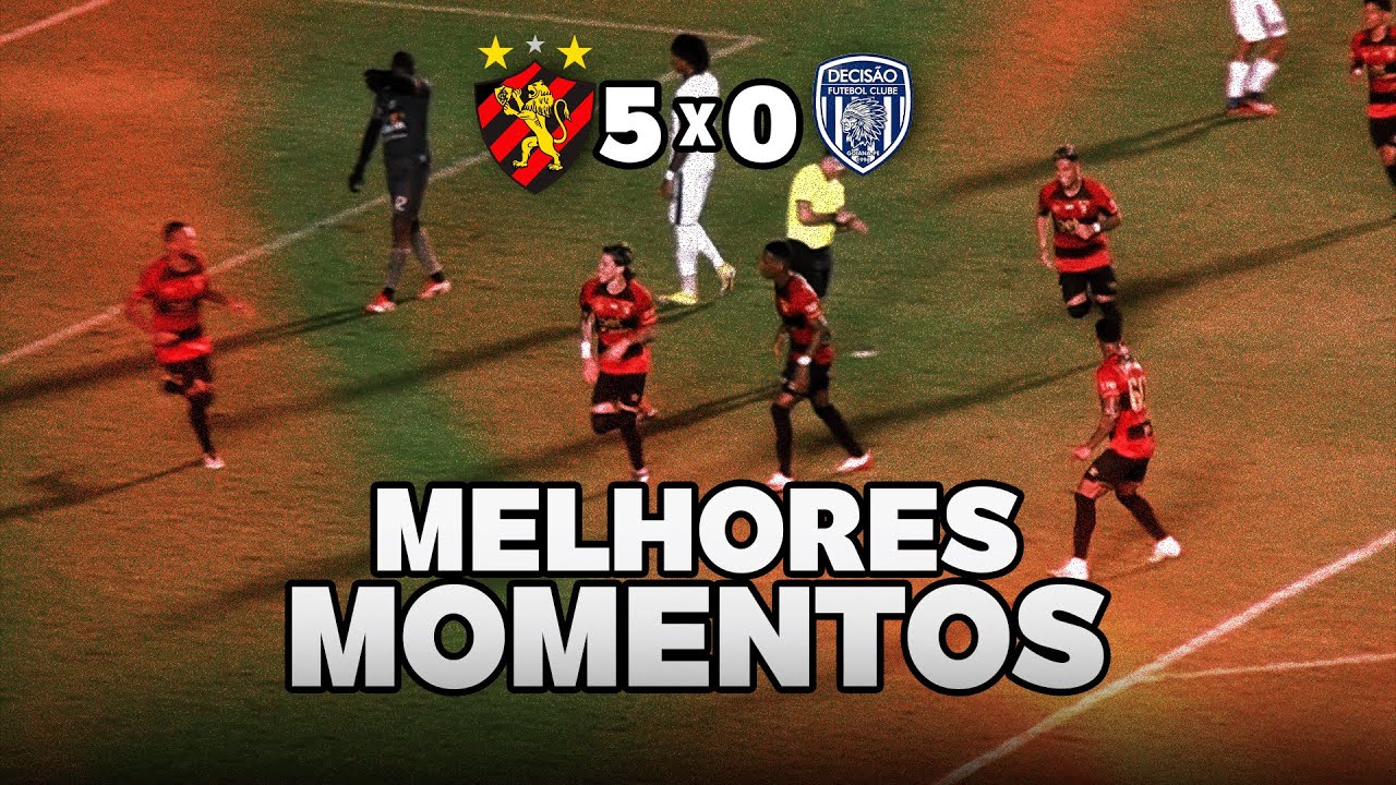 SPORT 5 X 0 DECISÃO | MELHORES MOMENTOS, CAMPEONATO PERNAMBUCANO 2026