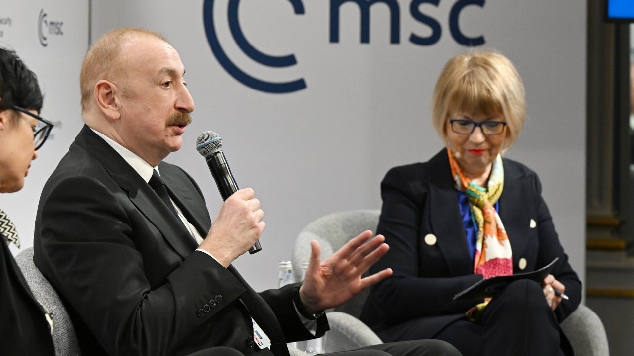 İlham Əliyev Münxendə panel müzakirələrdə iştirak edib