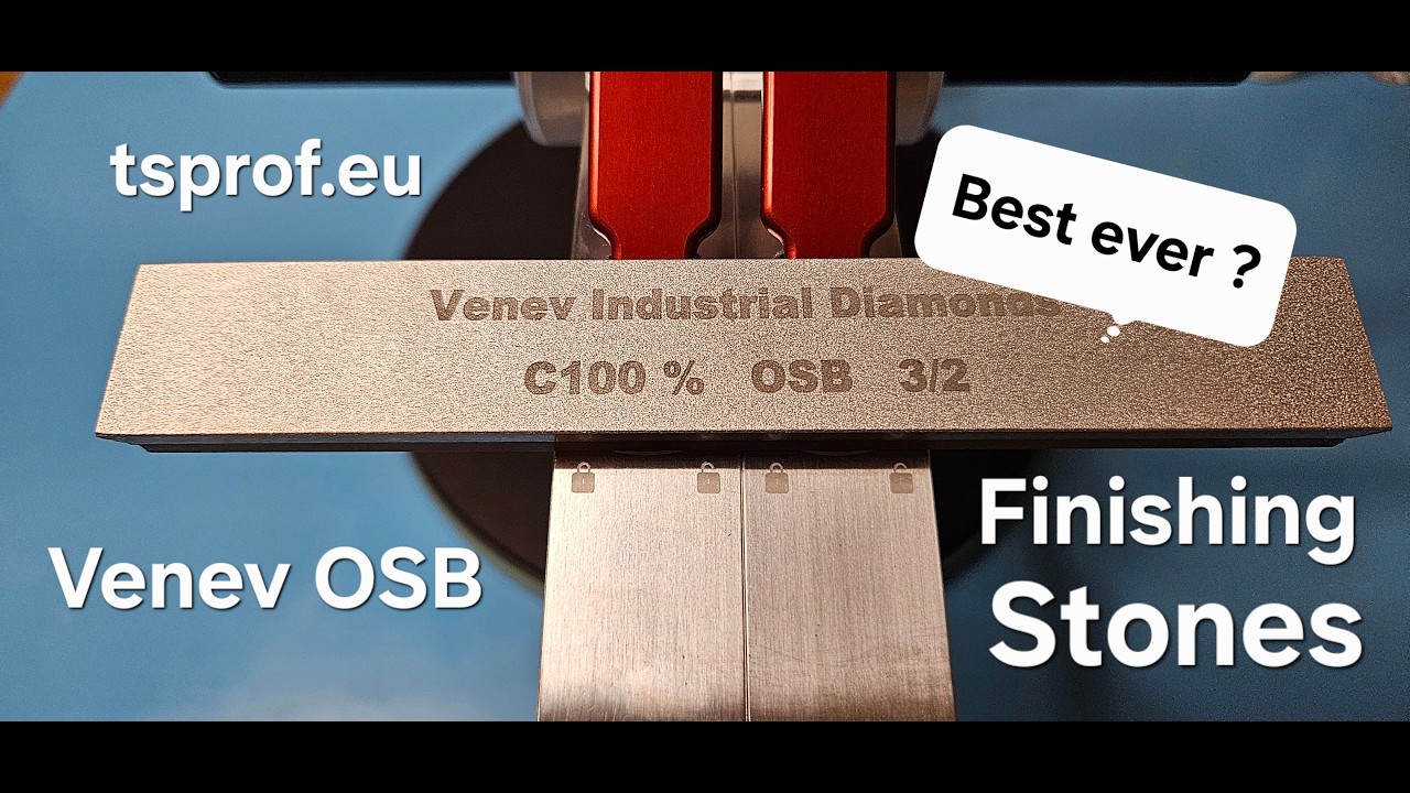 🔥Venev Diamonds stones OSB🔥 Best Diamond Stones ? 💥TSPROF K03 Pro💥 #knifesharpening
