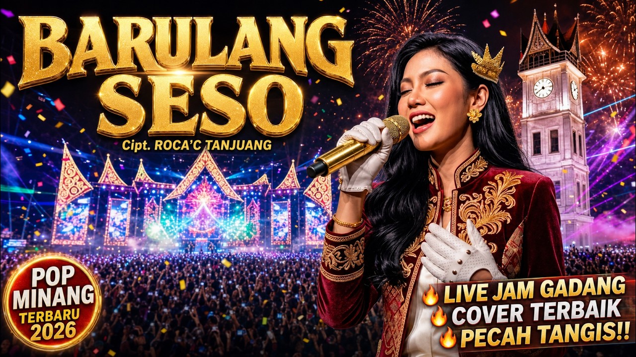 BARULANG SESO (Cover AI) | Konser Megah di Jam Gadang Bukittinggi | Pop Minang 2026