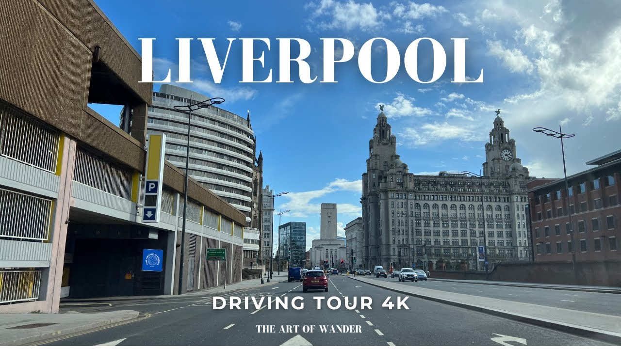 Winter Driving Tour Liverpool, UK (4K) - Old Swan to Liverpool City Centre (Liverpool City Region)