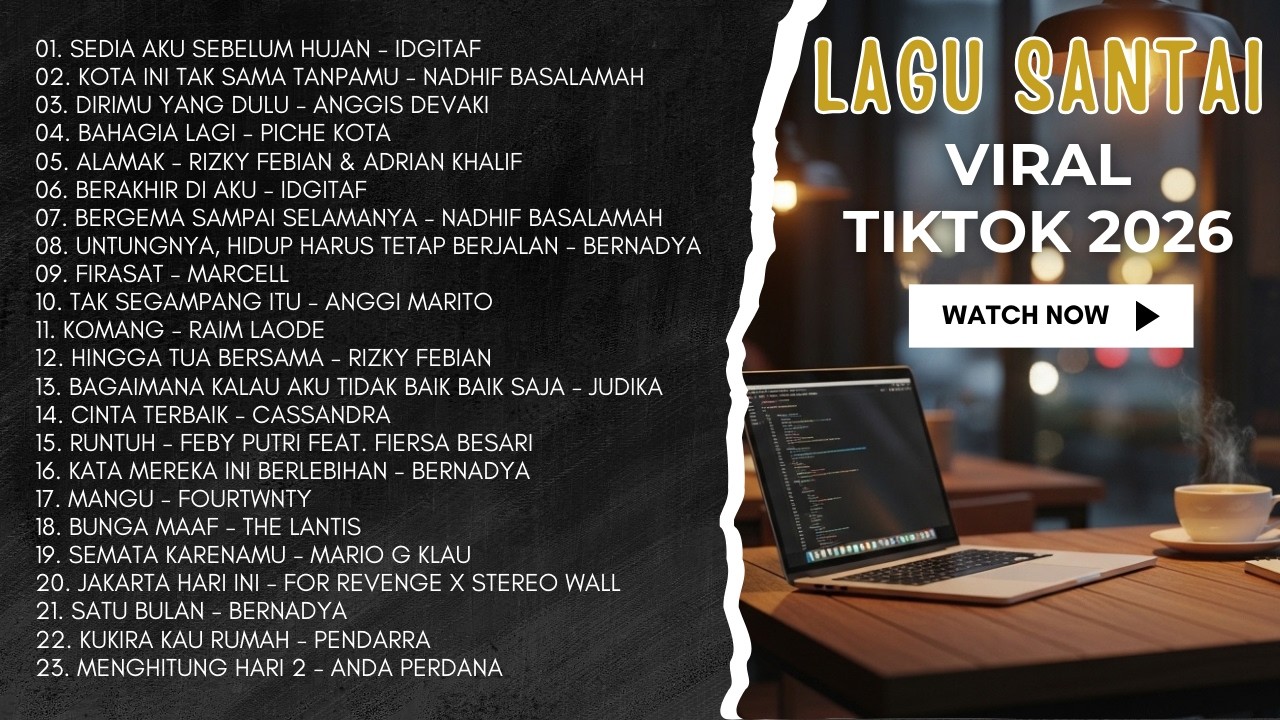 Lagu Santai Viral TikTok 2026 🎧 Pop Indonesia Terbaru & Pop Hits Indonesia 2026 #musik1