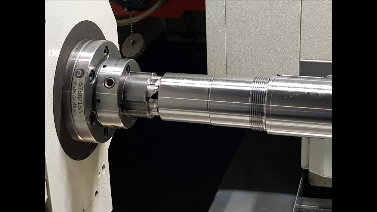 Grinding of shaft on STUDER S41  - Tecnologie FRB