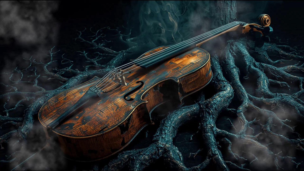 Sorrowful Dark Cello for Grief and Reflection