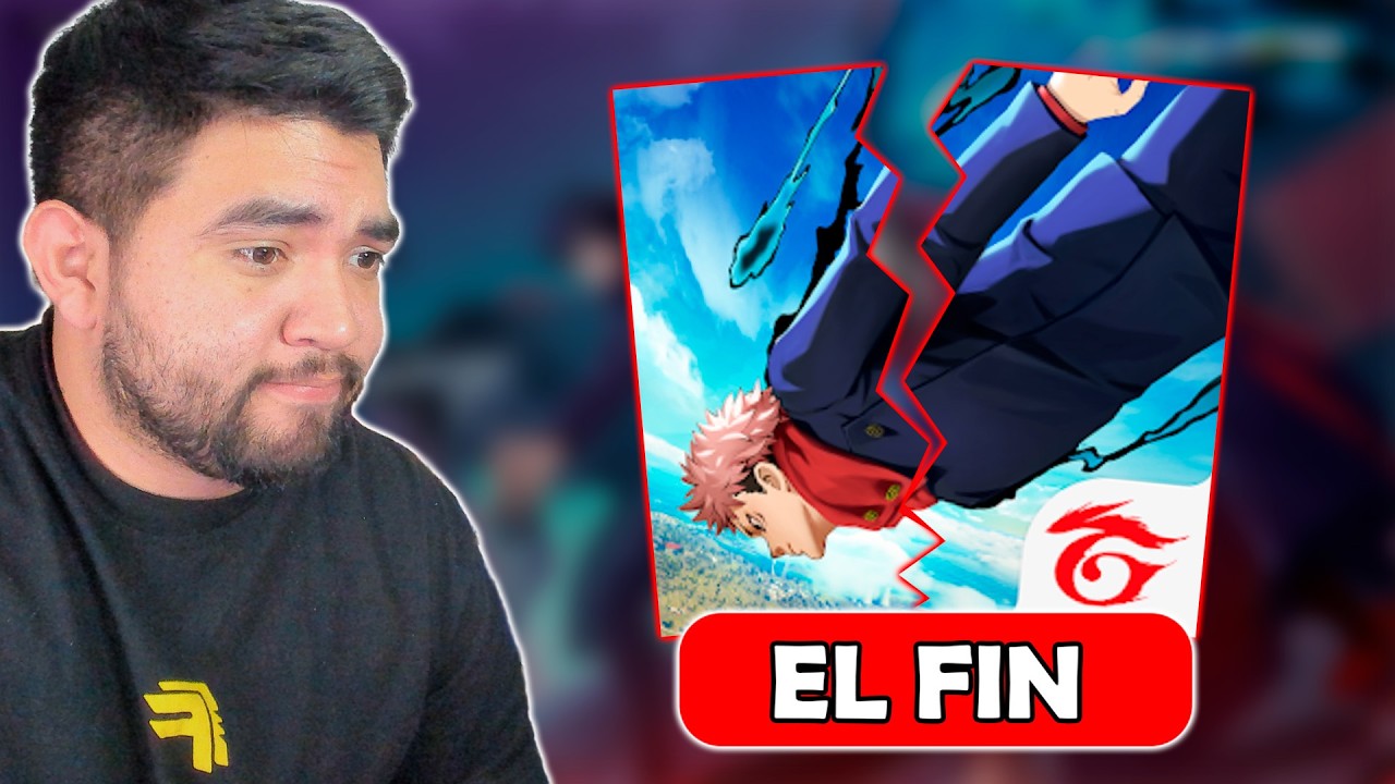 LLEGO EL FIN DE FREEFIRE X JUJUTSU KAISEN 😥