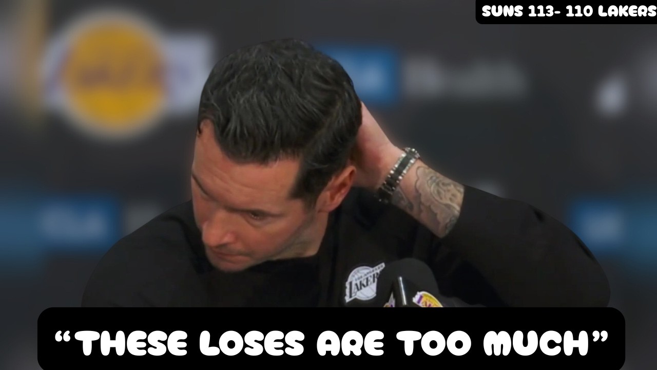 JJ Redick Postgame Press Conference - Lakers vs Suns