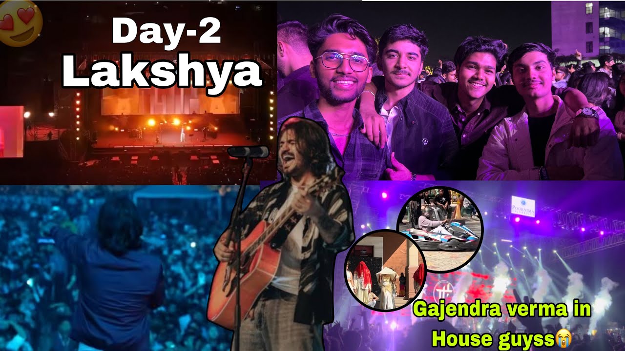 Day-2 of lakshya at poornima univeristy😍| Gajendra verma in house guyss😭#poornimauniversity 