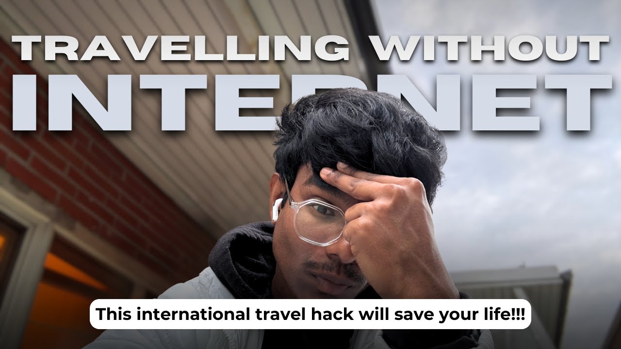 How to travel Abroad With NO Internet? Use THIS Hack (Students Must Know) How I Got FREE Data Abroad