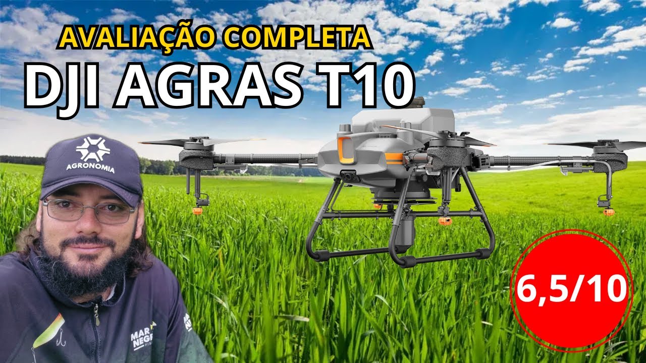 Avaliação DJI AGRAS T10
