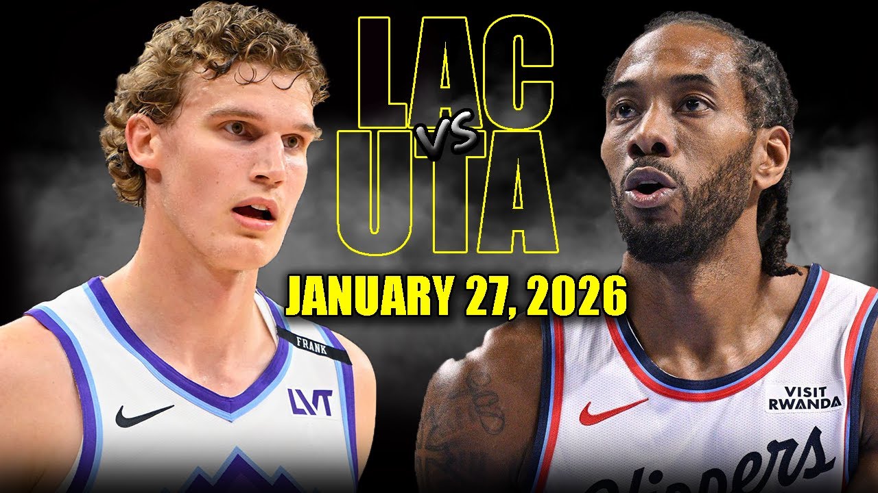 Los Angeles Clippers vs Utah Jazz Full Game Highlights – January 27, 2026 | NBA Season