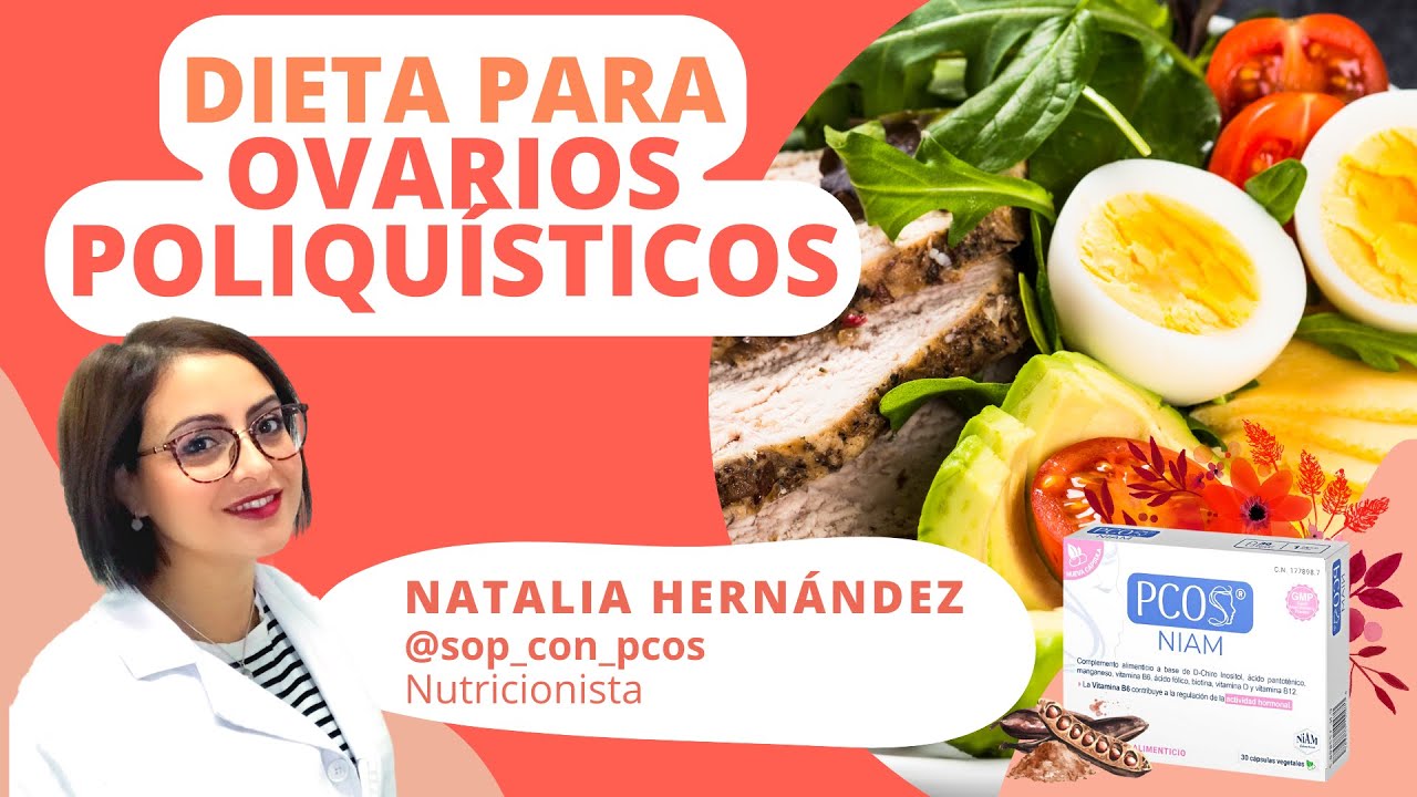 🔵 ALIMENTACIÓN para reducir los SÍNTOMAS del SOP 🥑 Síndrome de Ovarios Poliquísticos con PCOS® NIAM🥜