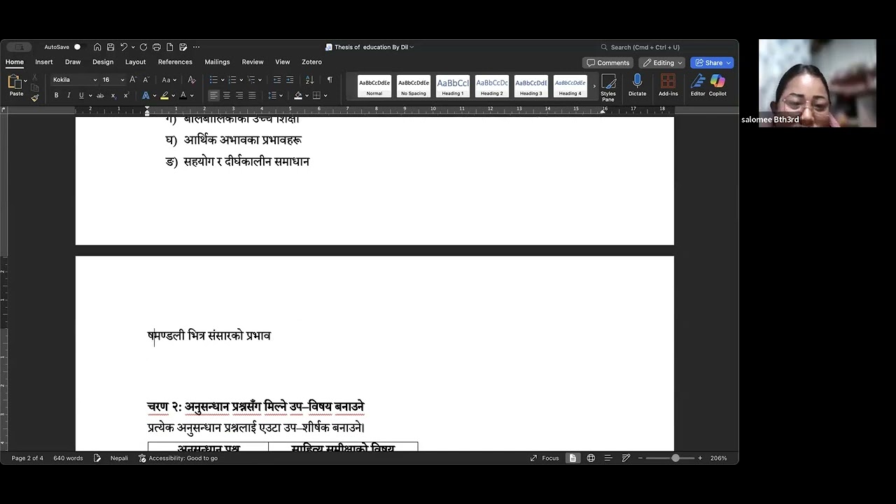 Thesis Writing & Defense Class 8