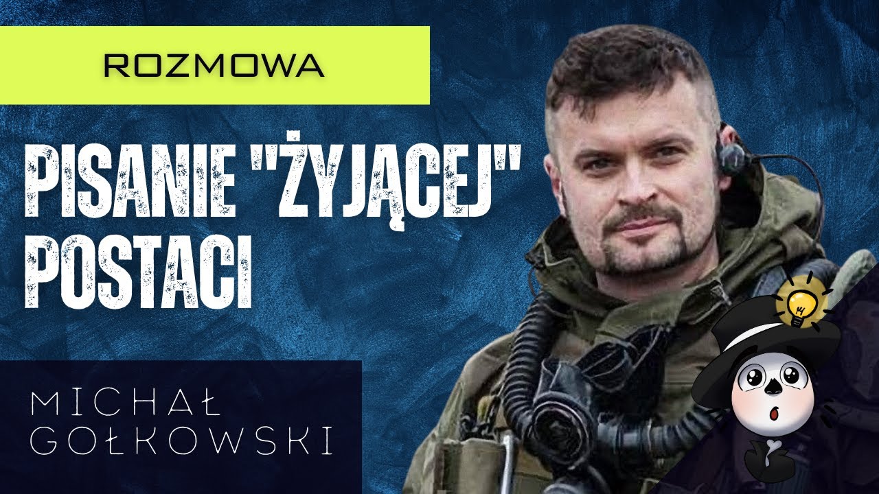 Jak stworzyć postać, która ŻYJE? Panel z Michałem Gołkowskim
