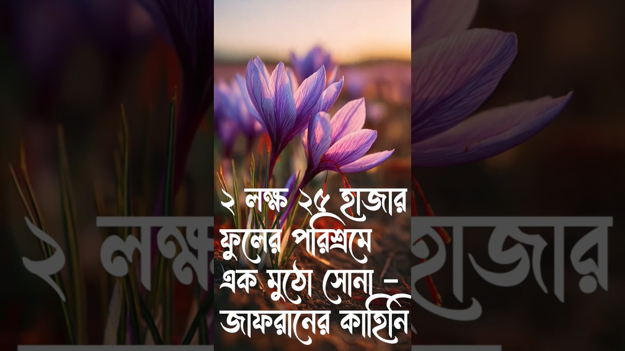 The Golden Spice Worth More Than Gold! 💛 | Amazing Story of Saffron 
