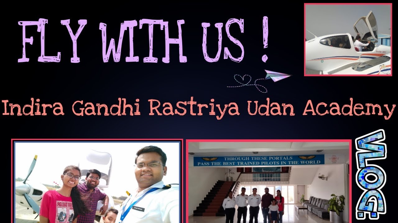 Visiting Indira Gandhi Rastriya Udan Academy with my brother Capt. Arvind.