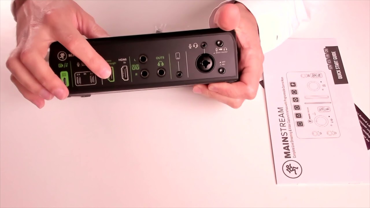 Mackie Mainstream Unboxing & Features