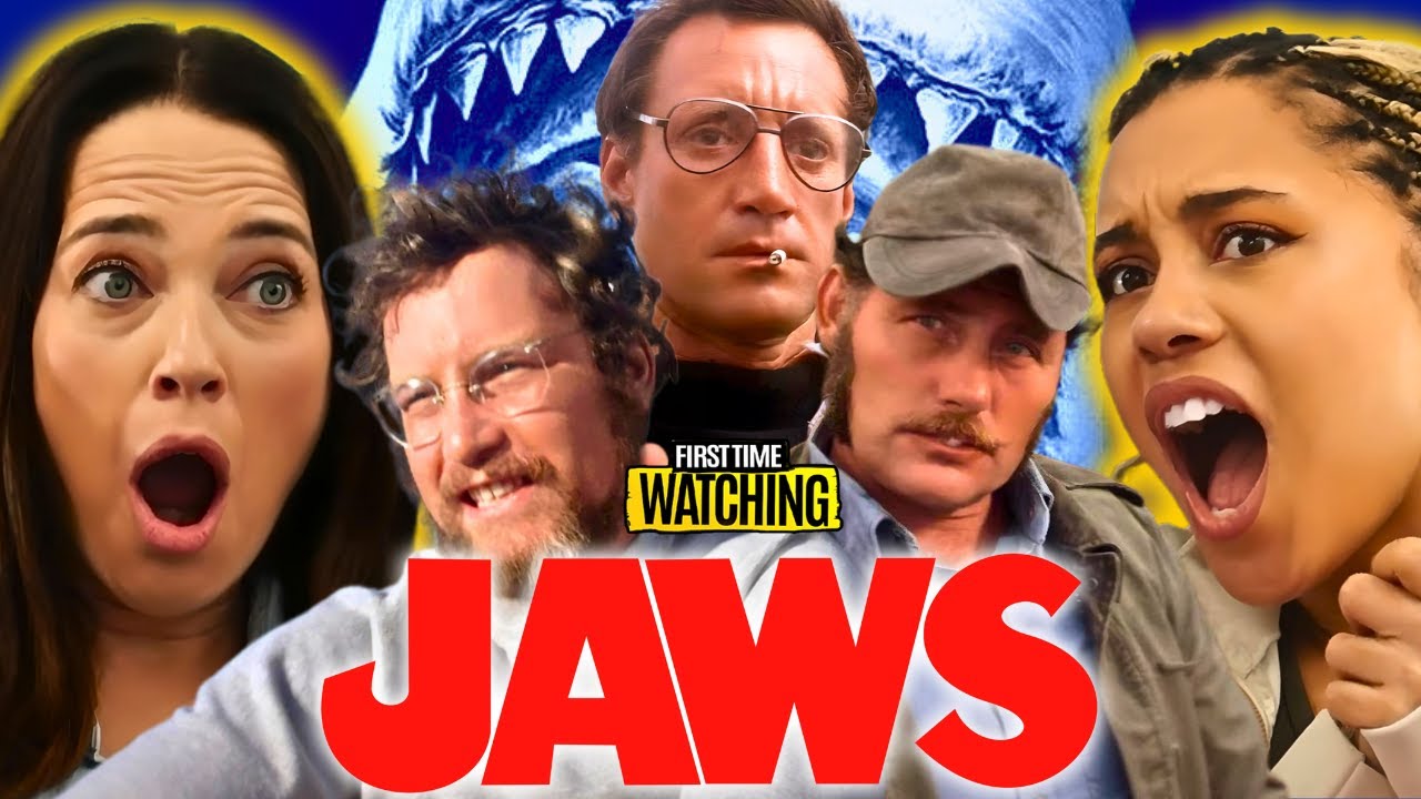 Gripped by JAWS ! MOVIE REACTION and COMMENTARY | First Time Watching (1975)