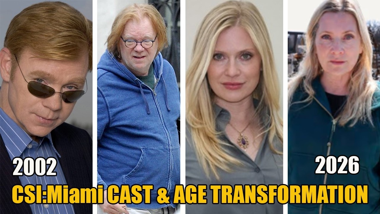 CSI: Miami Cast Then vs Now – 24 Years Later 😱