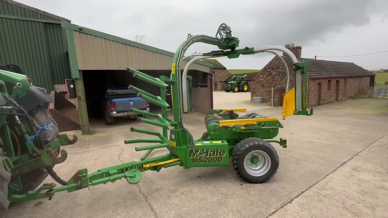 Mchale HS2000 Round Bale Wrapper, D&A Kidd LTD, www.dandakidd.co.uk
