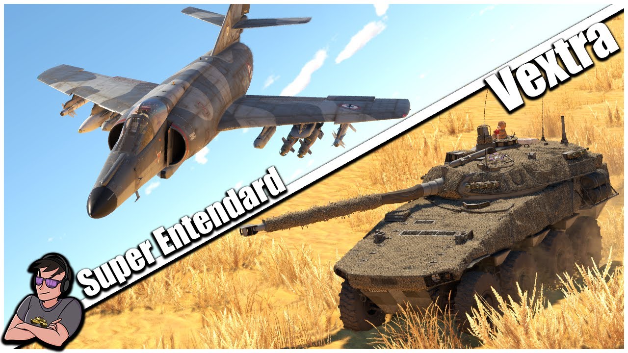 The Sneaky French Combo Ft. NUKES?! - Super Etendard & Vextra - War Thunder