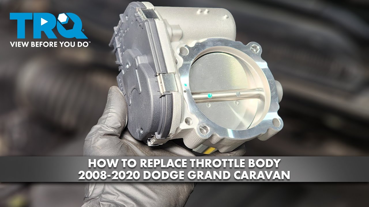 Как заменить дроссельную заслонку на Dodge Grand Caravan 2008-2020