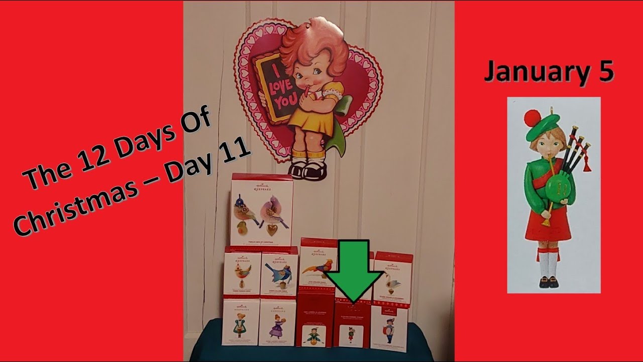 Hallmark Ornaments: 12 Days Of Christmas & The Hidden Meaning Behind Each Gift - Day 11, Pipers